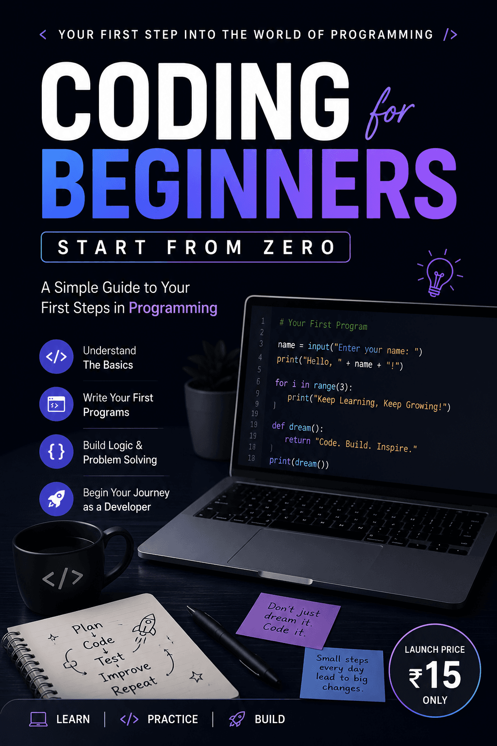 Coding for Beginners: Start From Zero
