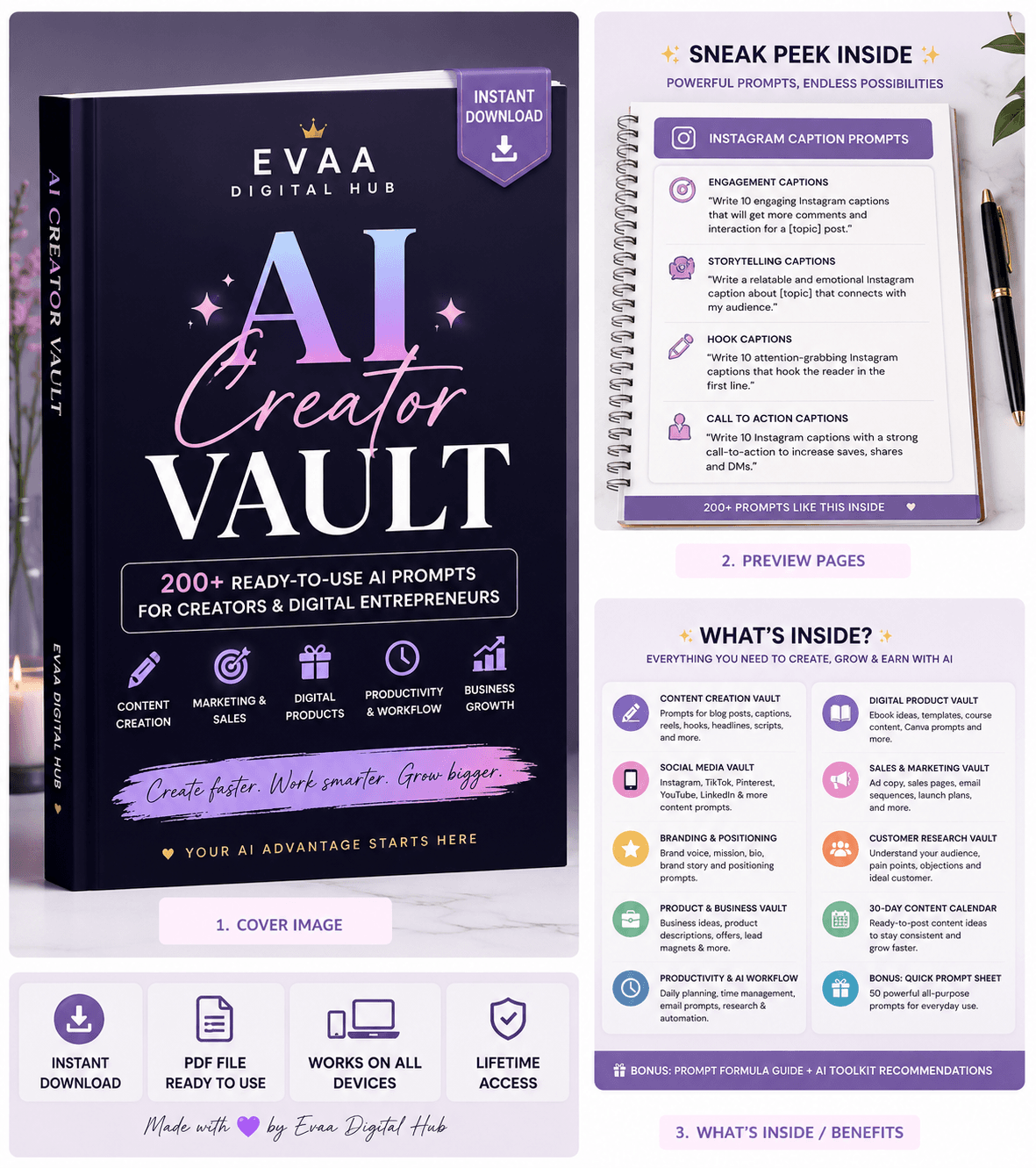 Evaa AI Creator Vault
