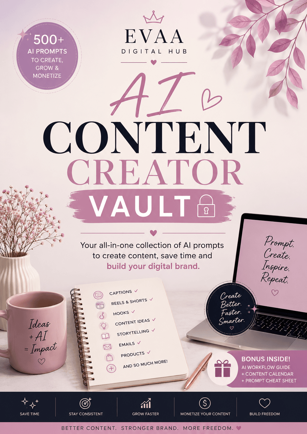 Evaa AI Content Creator Vault