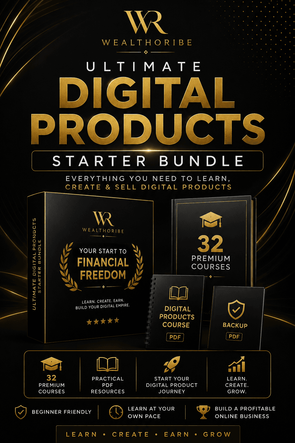 Ultimate Digital Products Starter Bundle